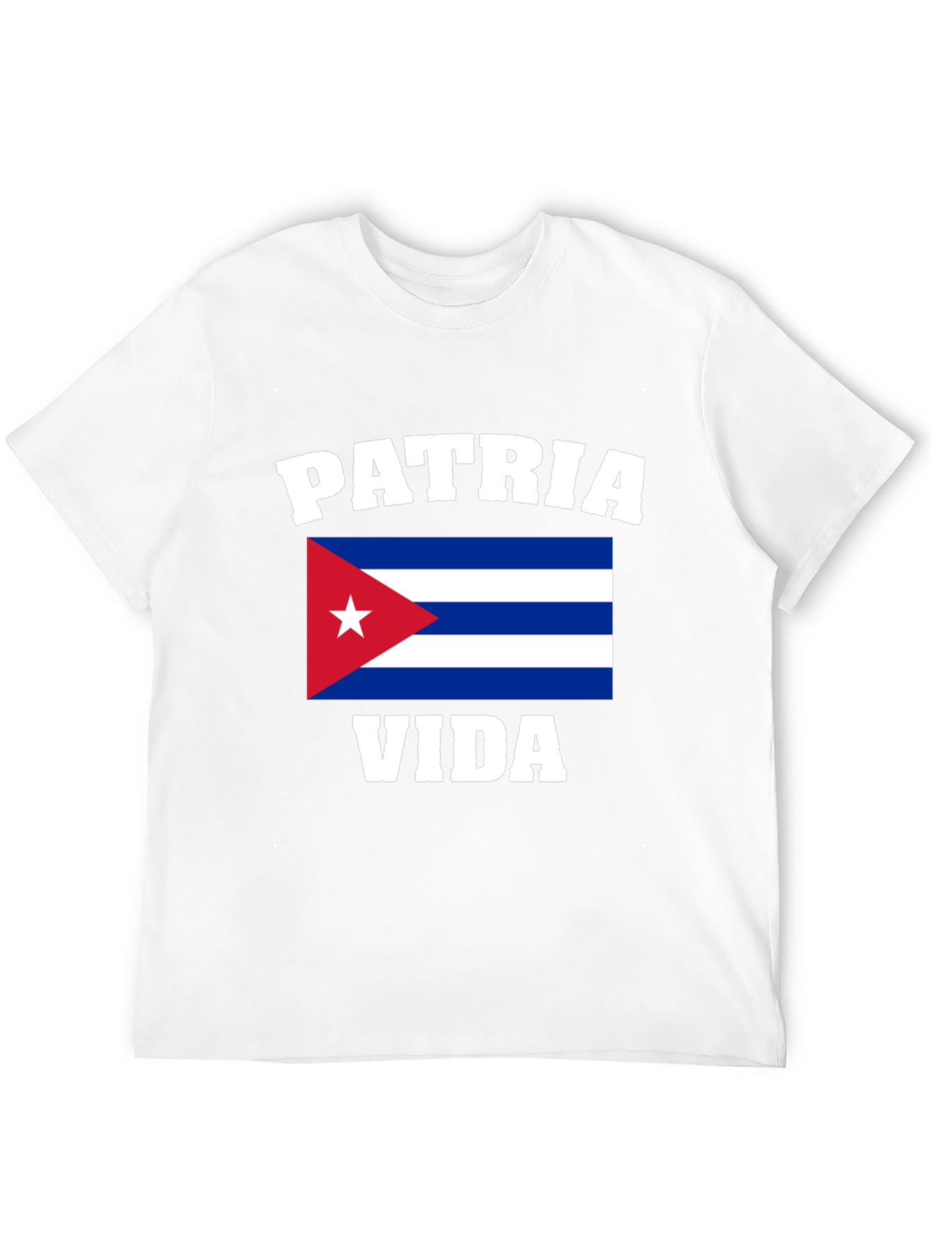 Patria y Vida Cuban Flag T-Shirt