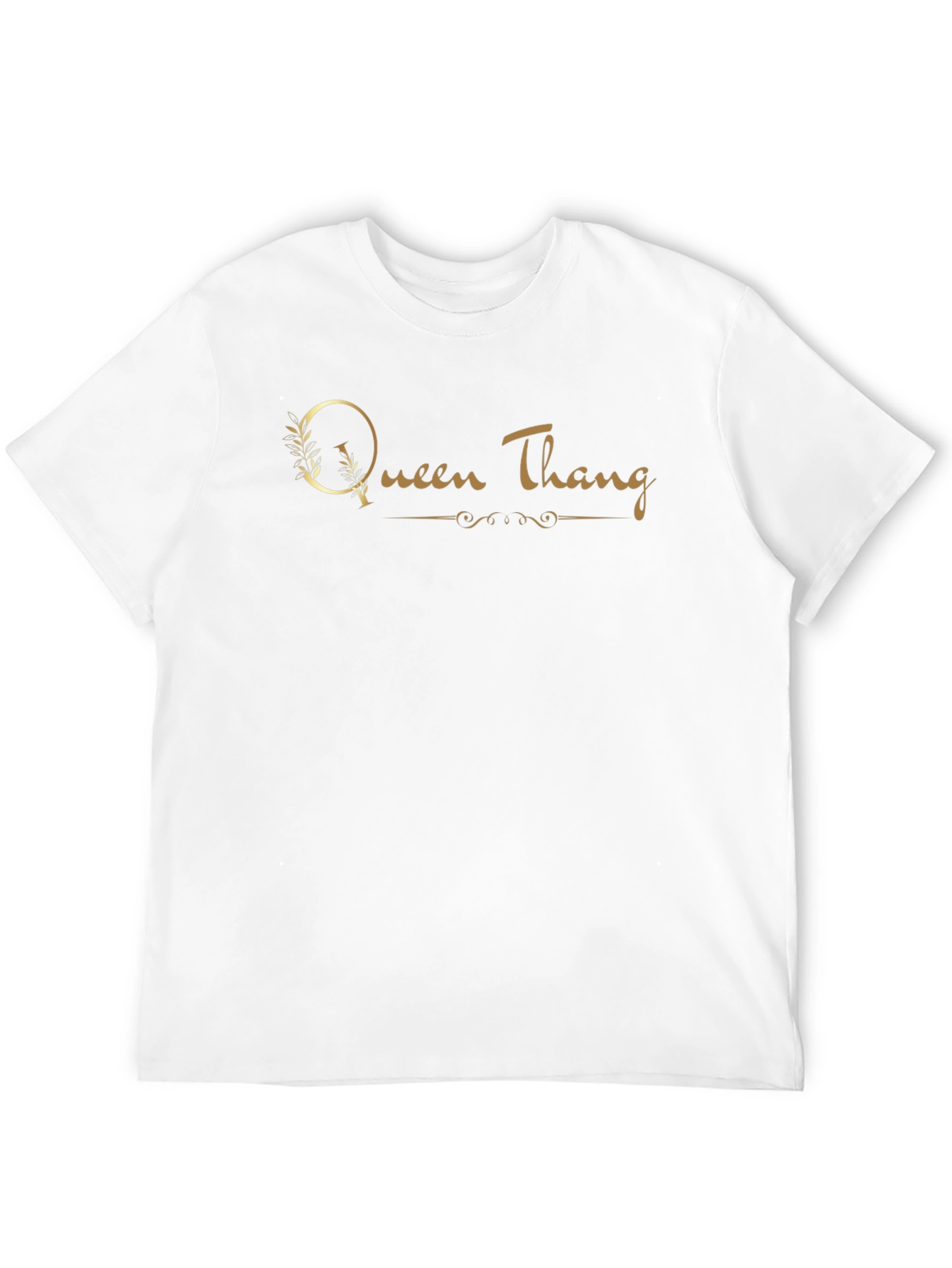Queen Thang Graphic Tee - Stylish Black T-Shirt