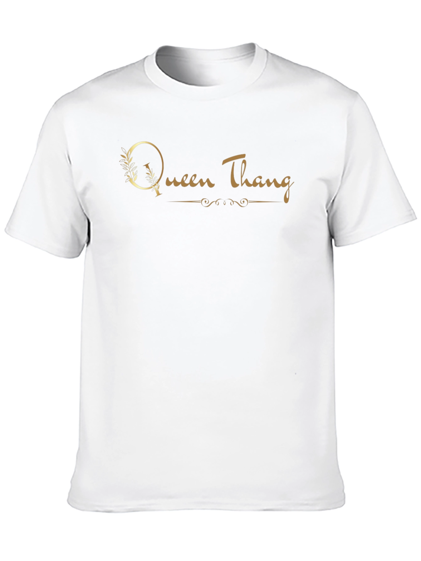 Queen Thang Graphic Tee - Stylish Black T-Shirt