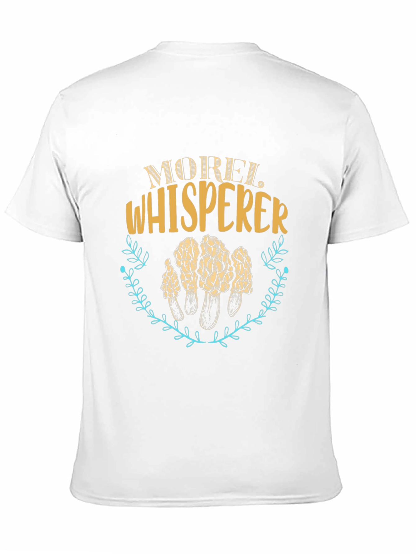 Morel Whisperer Graphic Tee - Mushroom Hunter Gift