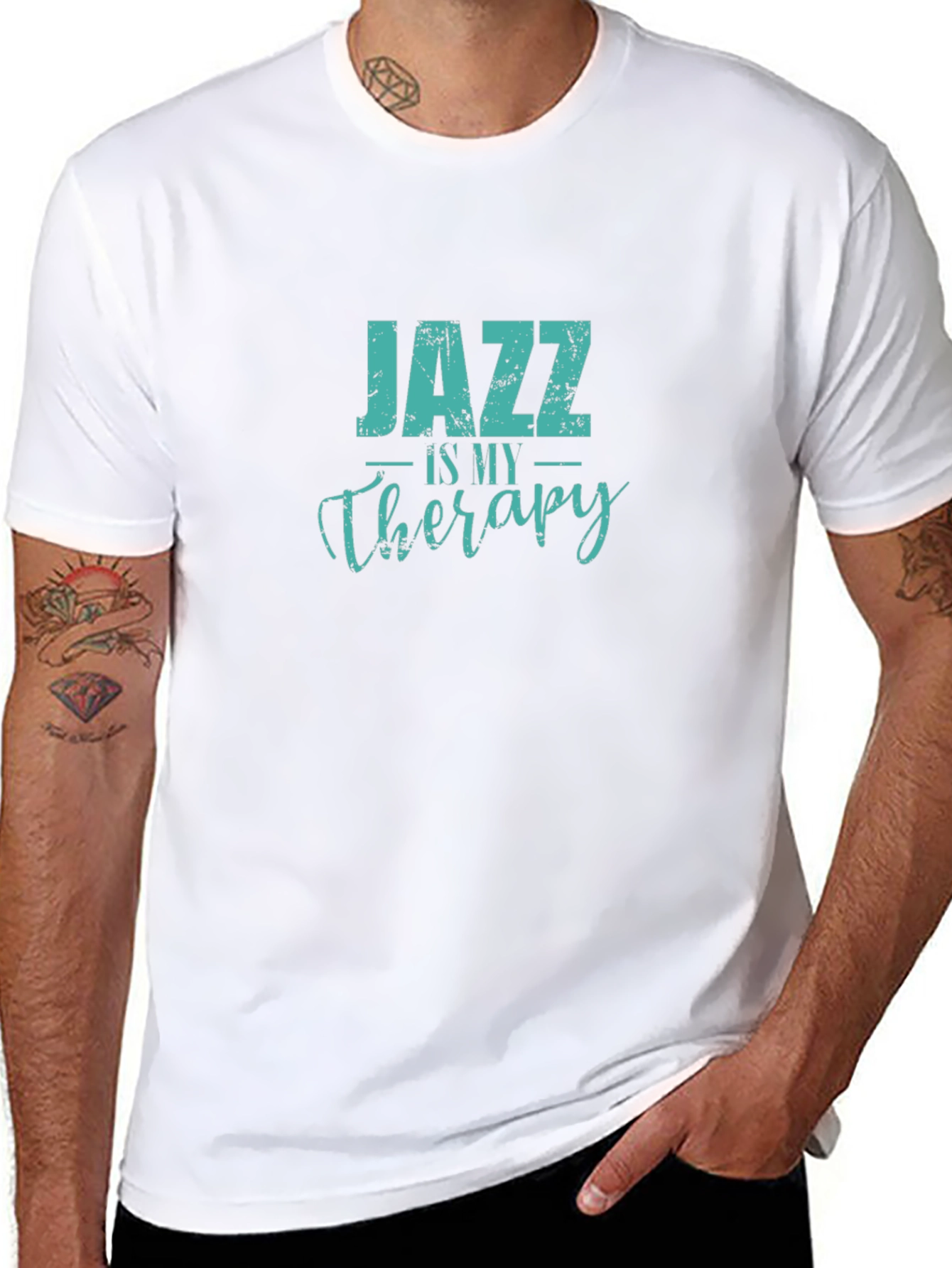 Jazz is my Therapy Graphic Tee