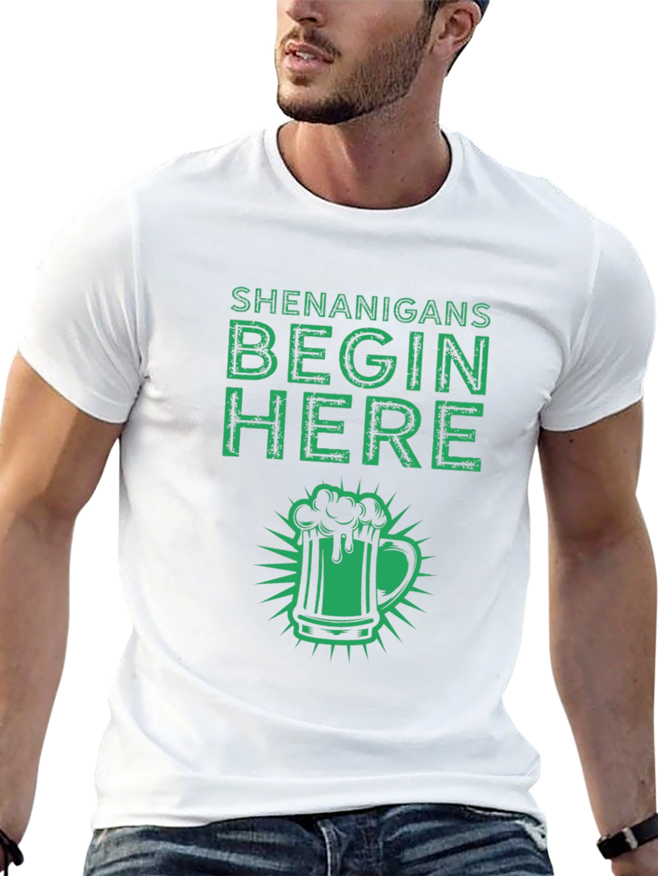 Shenanigans Begin Here T-Shirt