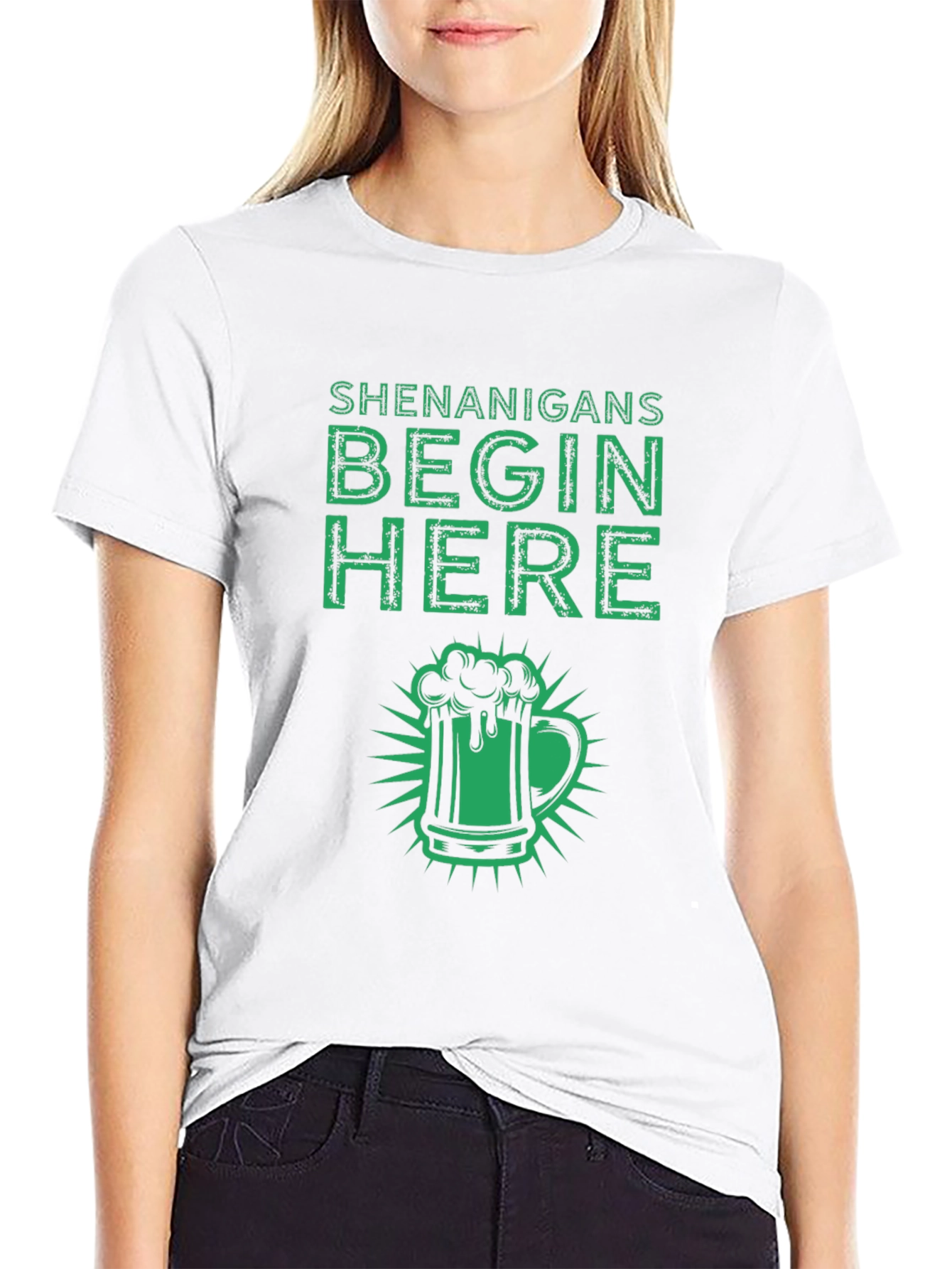 Shenanigans Begin Here T-Shirt