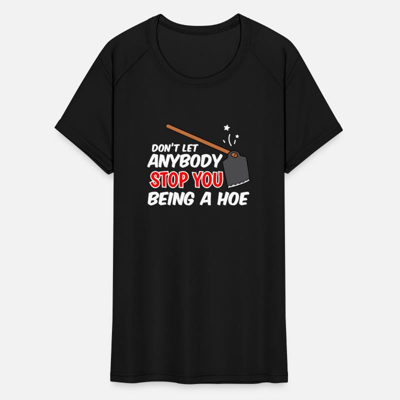 Garden hoe rake pun gardener joke gift