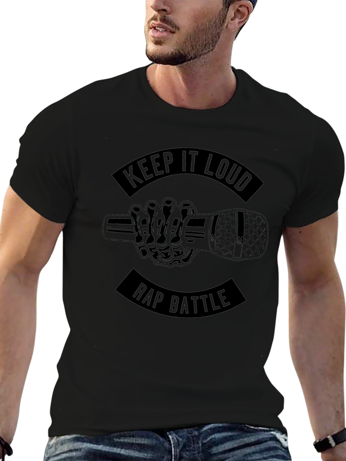 Keep It Loud Rap Battle Graphic Tee