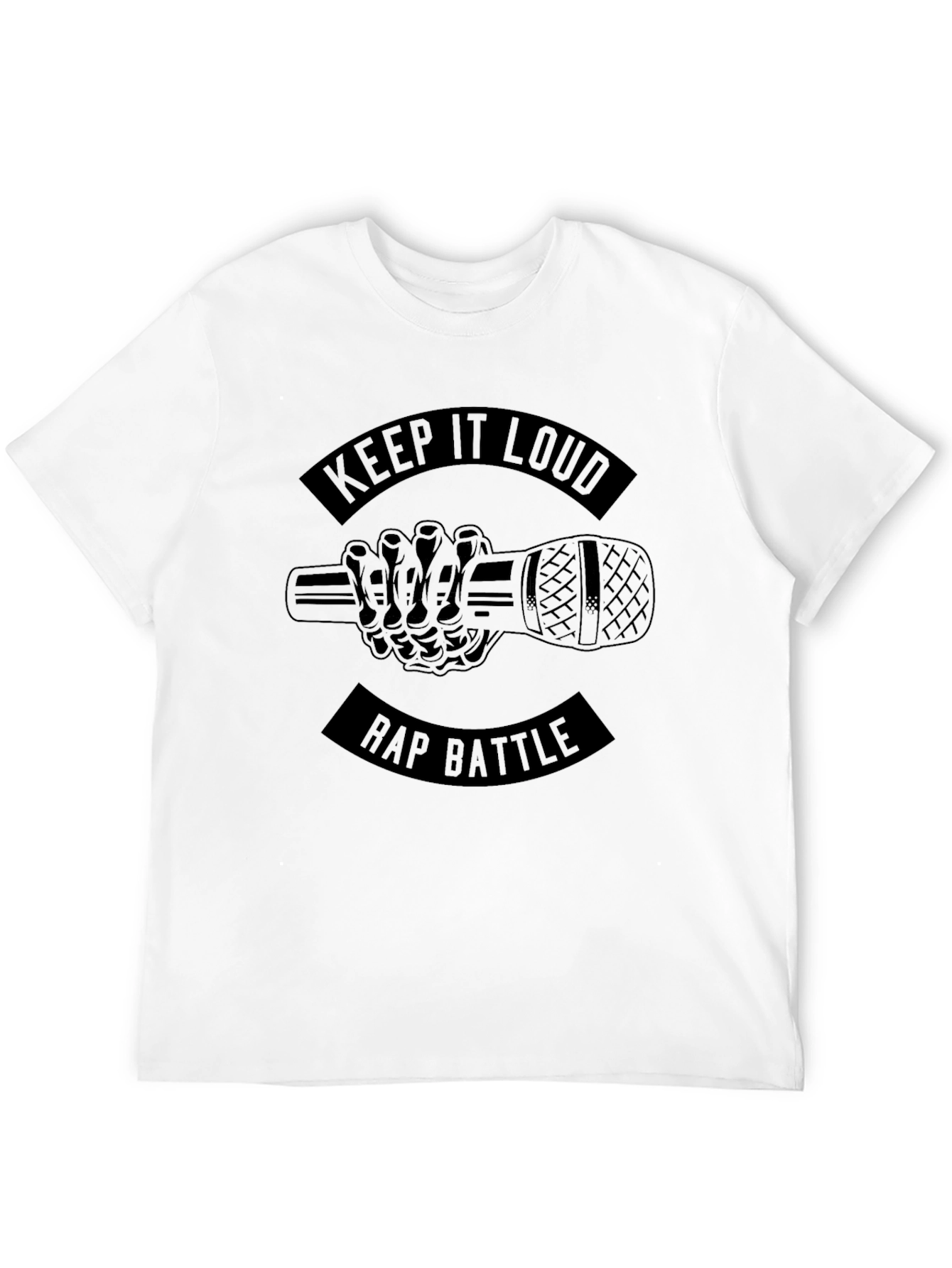 Keep It Loud Rap Battle Graphic Tee