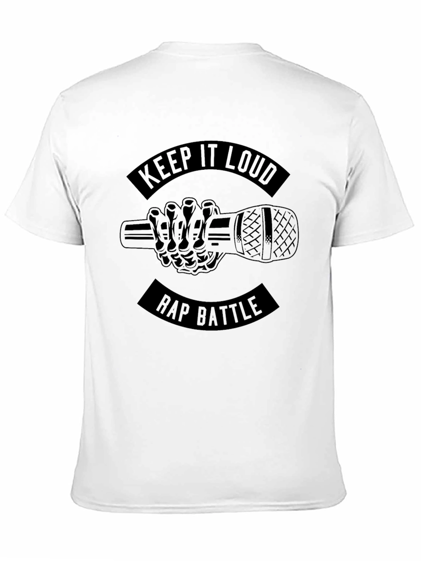 Keep It Loud Rap Battle Graphic Tee