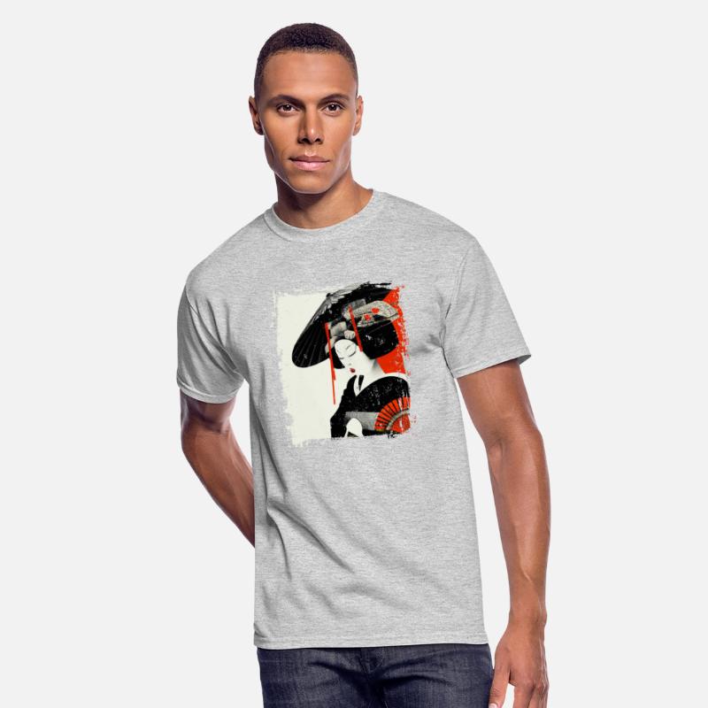 Geisha, traditional digital art, Japan