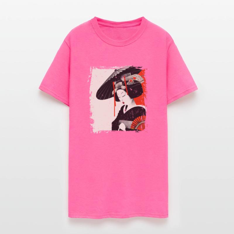 Geisha, traditional digital art, Japan