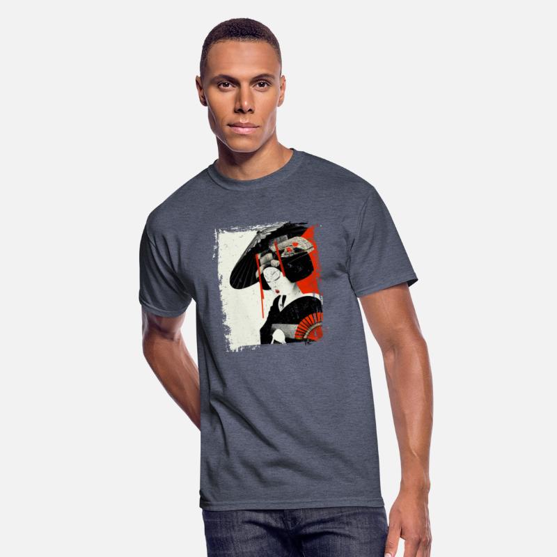 Geisha, traditional digital art, Japan