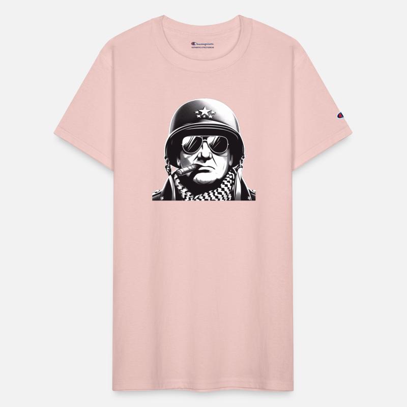 General George S. Patton Sketch Art