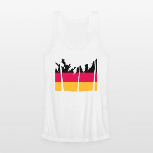 Germany Flag Black Red Gold Palms German Stripes