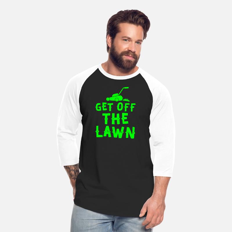 get off the lawn with lawn mower