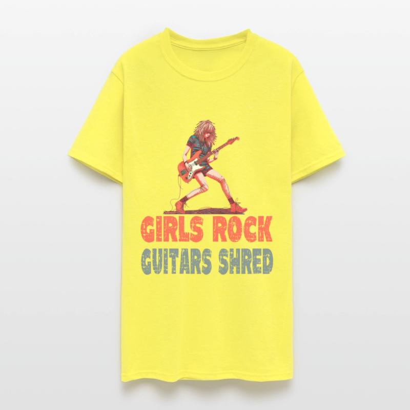Gilrs Rock Guitar Shrek