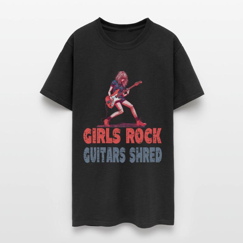 Gilrs Rock Guitar Shrek