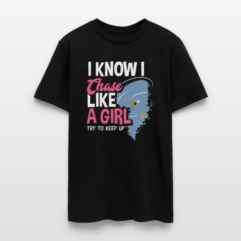 Girl Storm Chaser Tornado Chaser