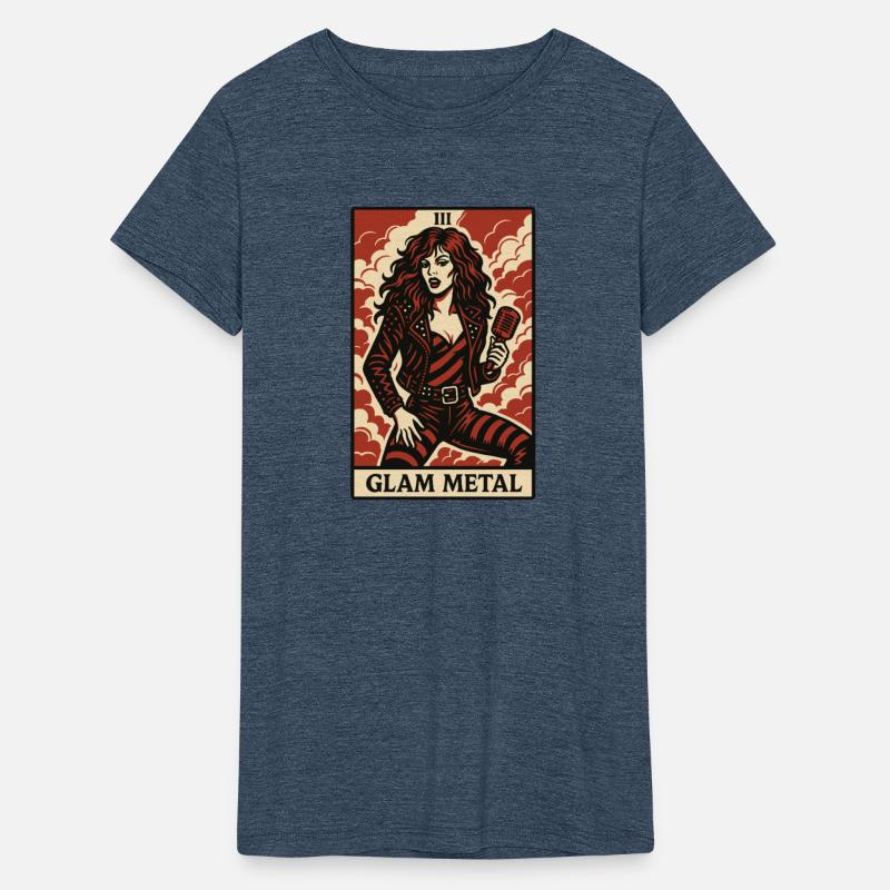 Glam Metal Tarot Card – Fierce, Flashy, and Loud