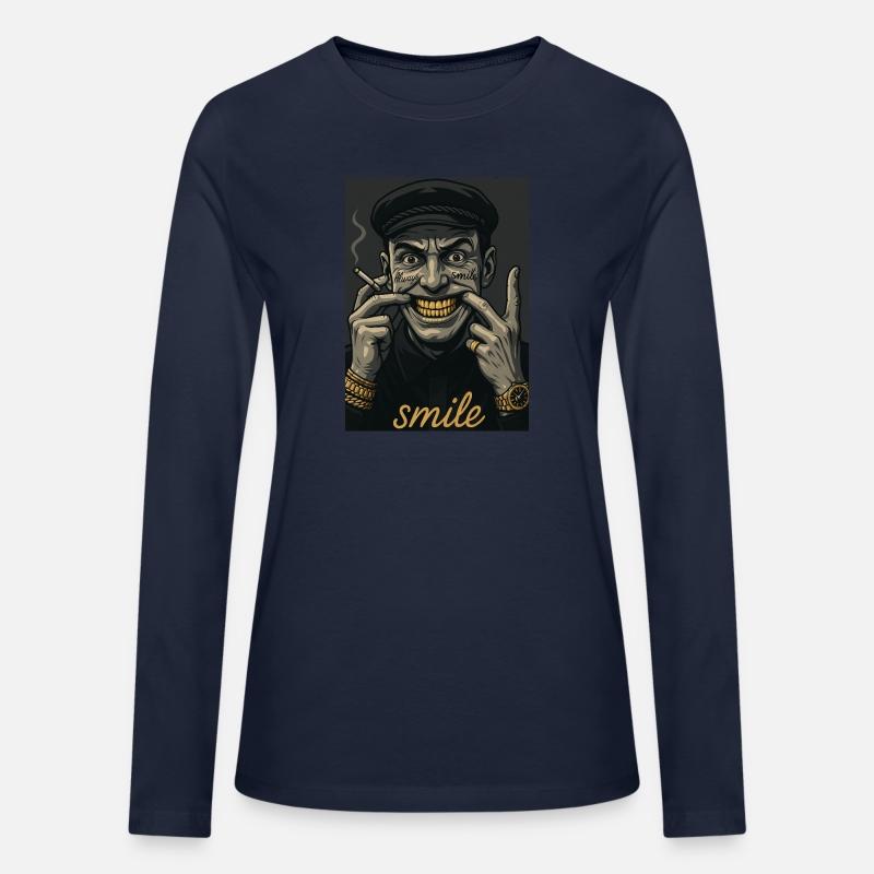 Gnarly Grin Street Art Portrait