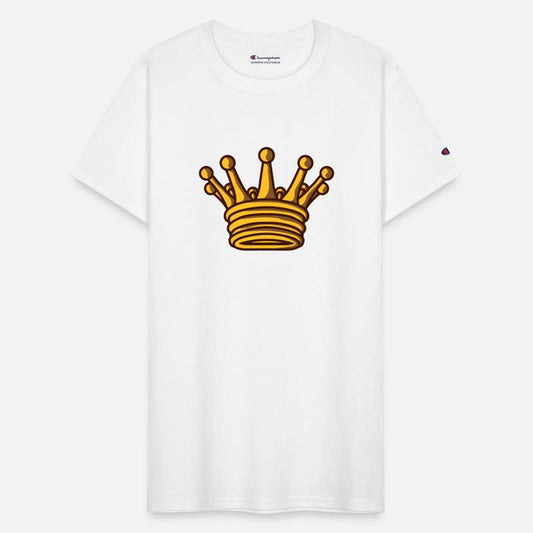 Golden king crown design