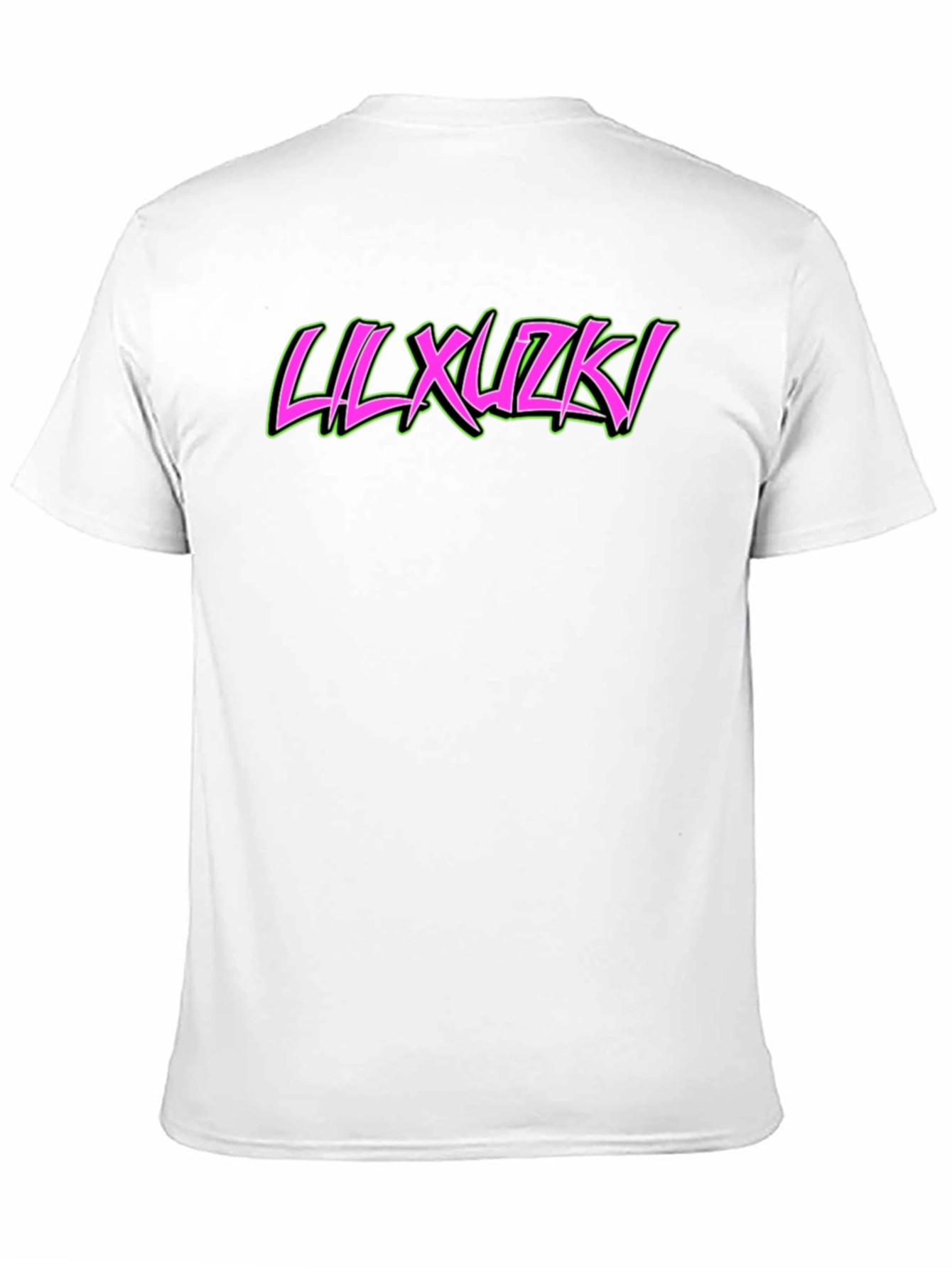 Lil Xuzki Graphic Tee - Trendy Black Cotton T-Shirt