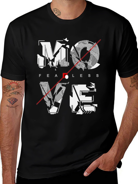 Fearless Move Graphic Tee - Black
