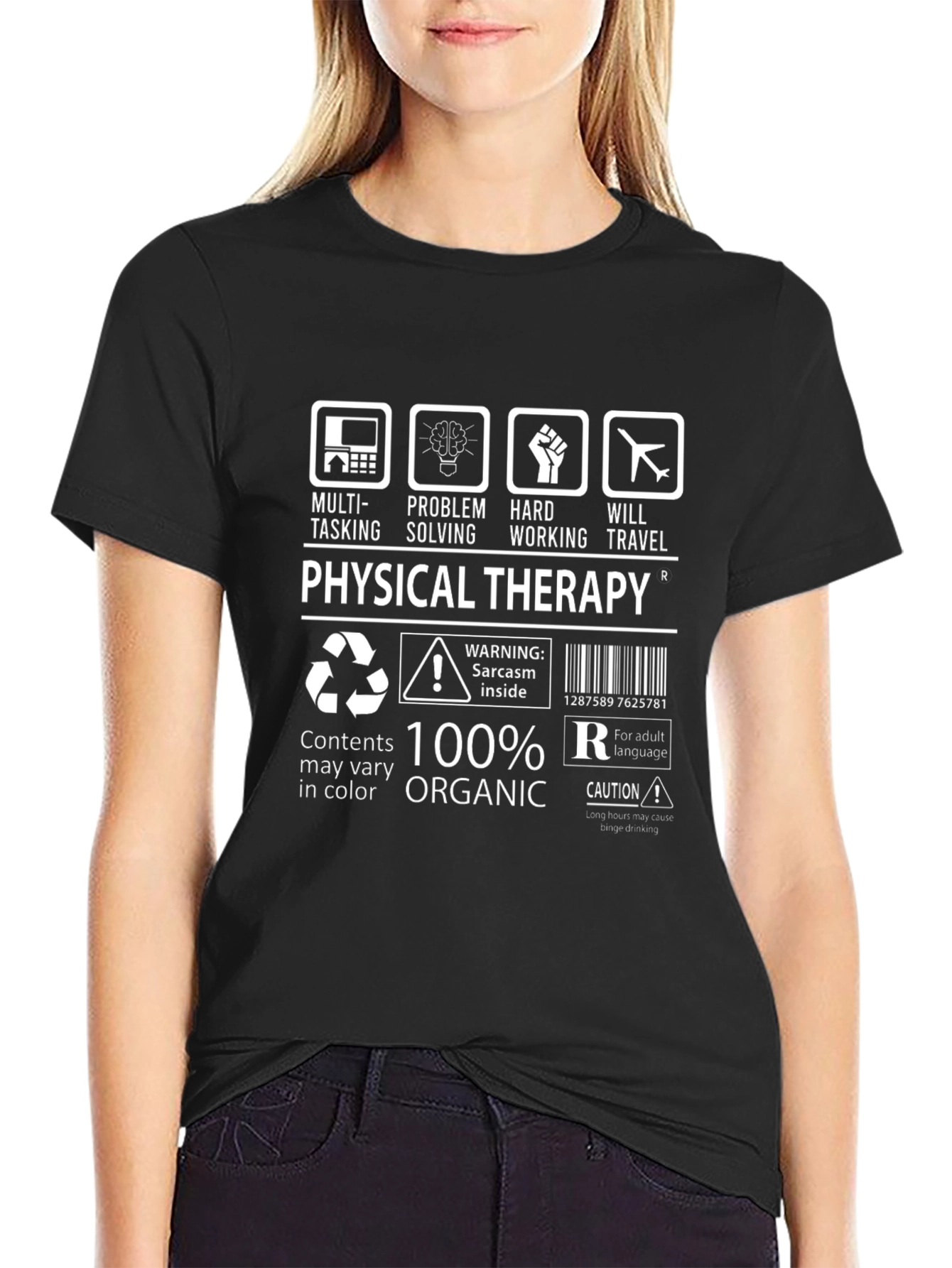 Physical Therapy Multitasking Organic Cotton T-Shirt