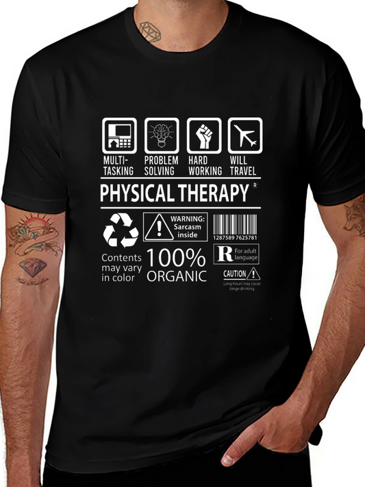 Physical Therapy Multitasking Organic Cotton T-Shirt