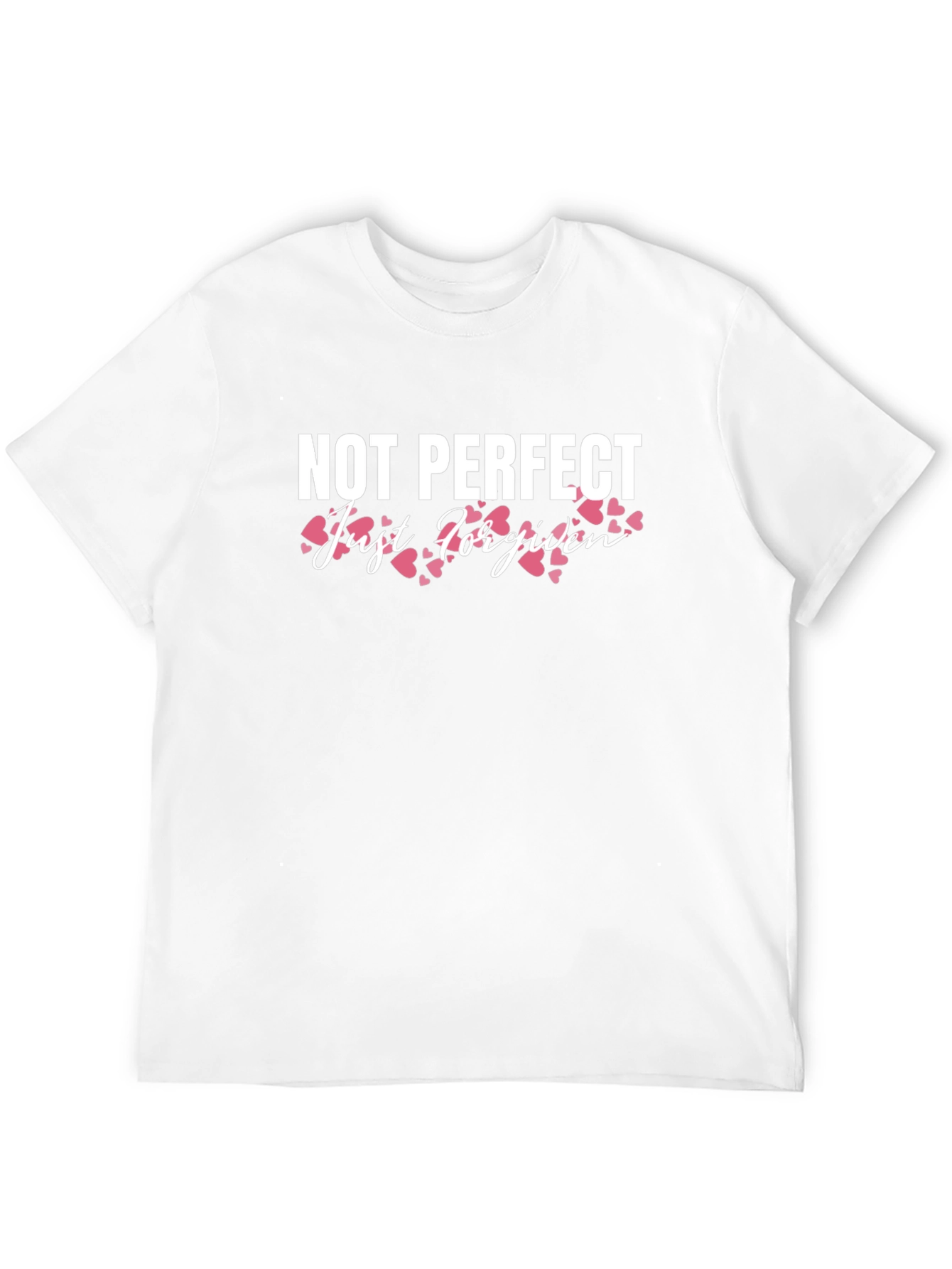 Not Perfect Just Forgiven Black T-Shirt
