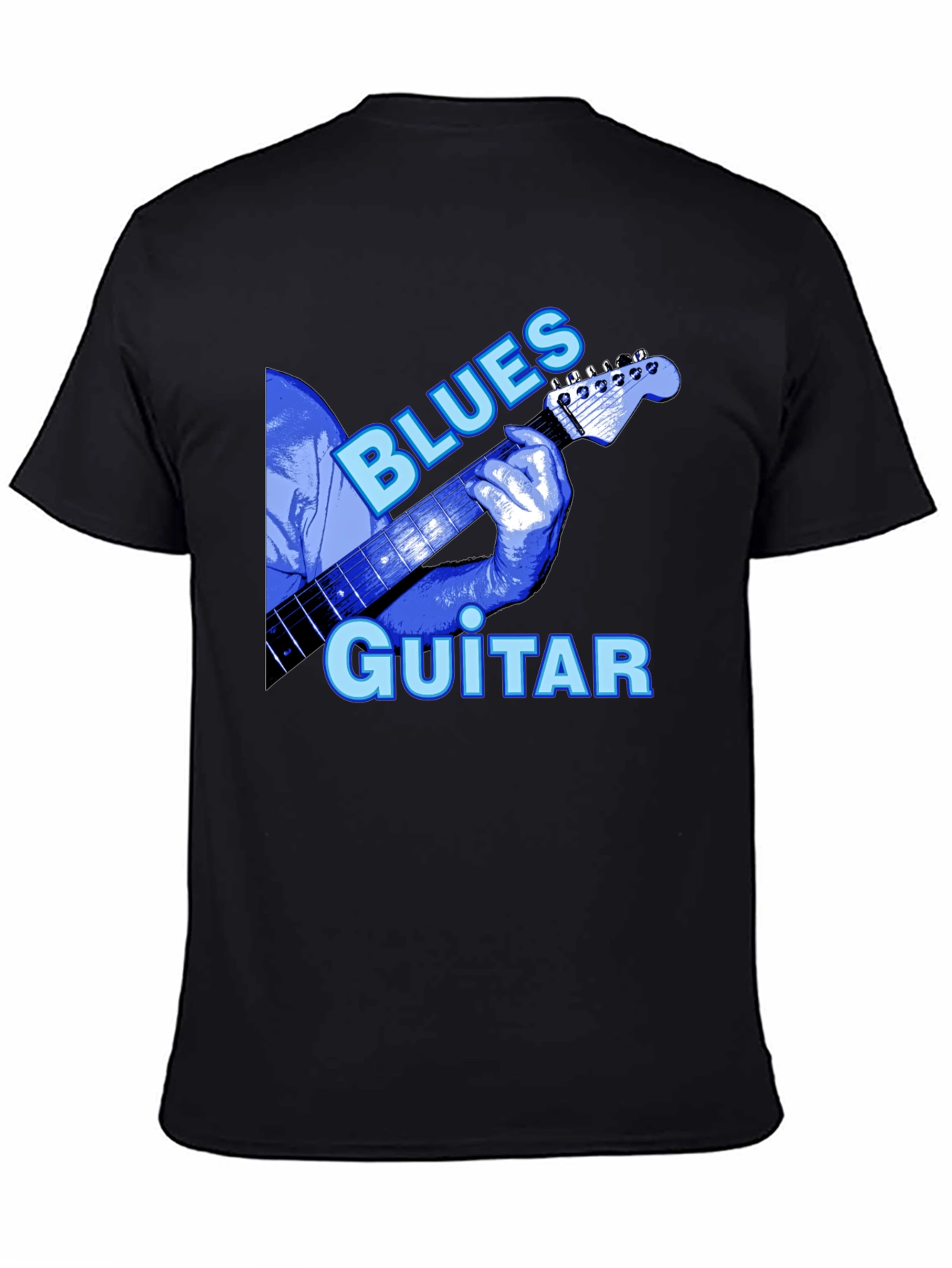 Blues Guitar T-Shirt - Black