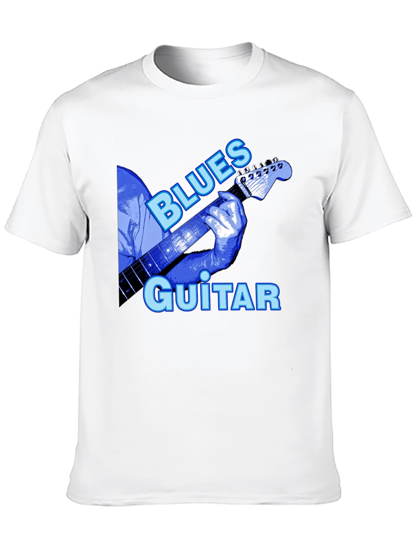Blues Guitar T-Shirt - Black