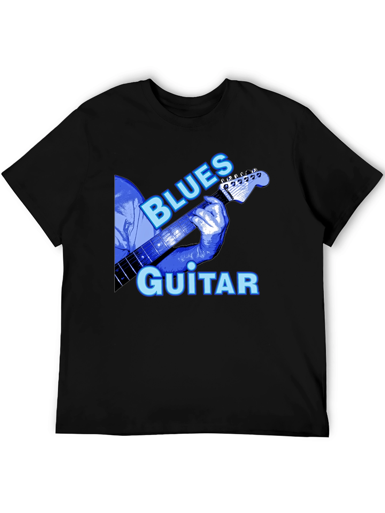 Blues Guitar T-Shirt - Black