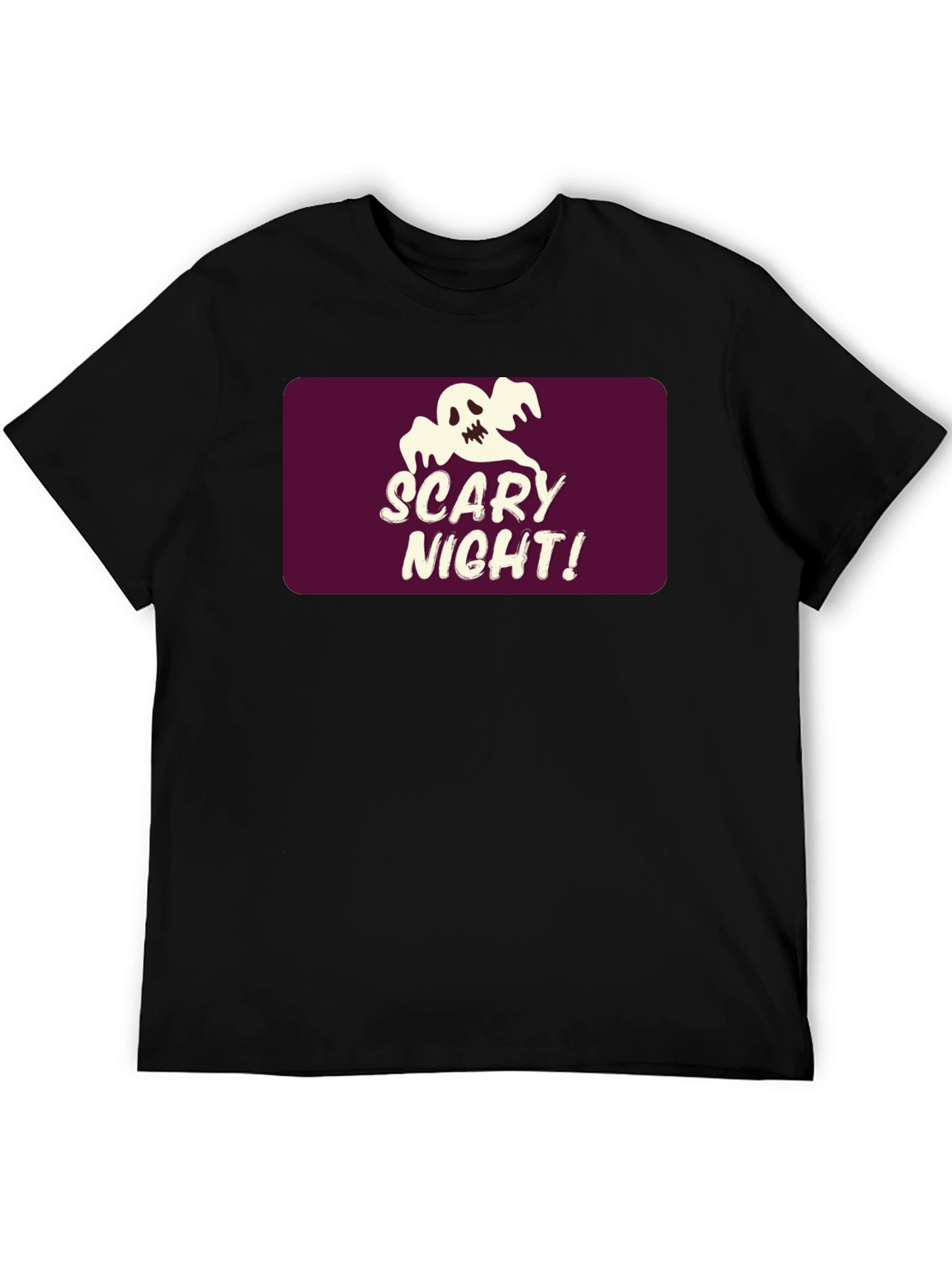 Scary Night Halloween T-Shirt - Ghost Graphic Tee