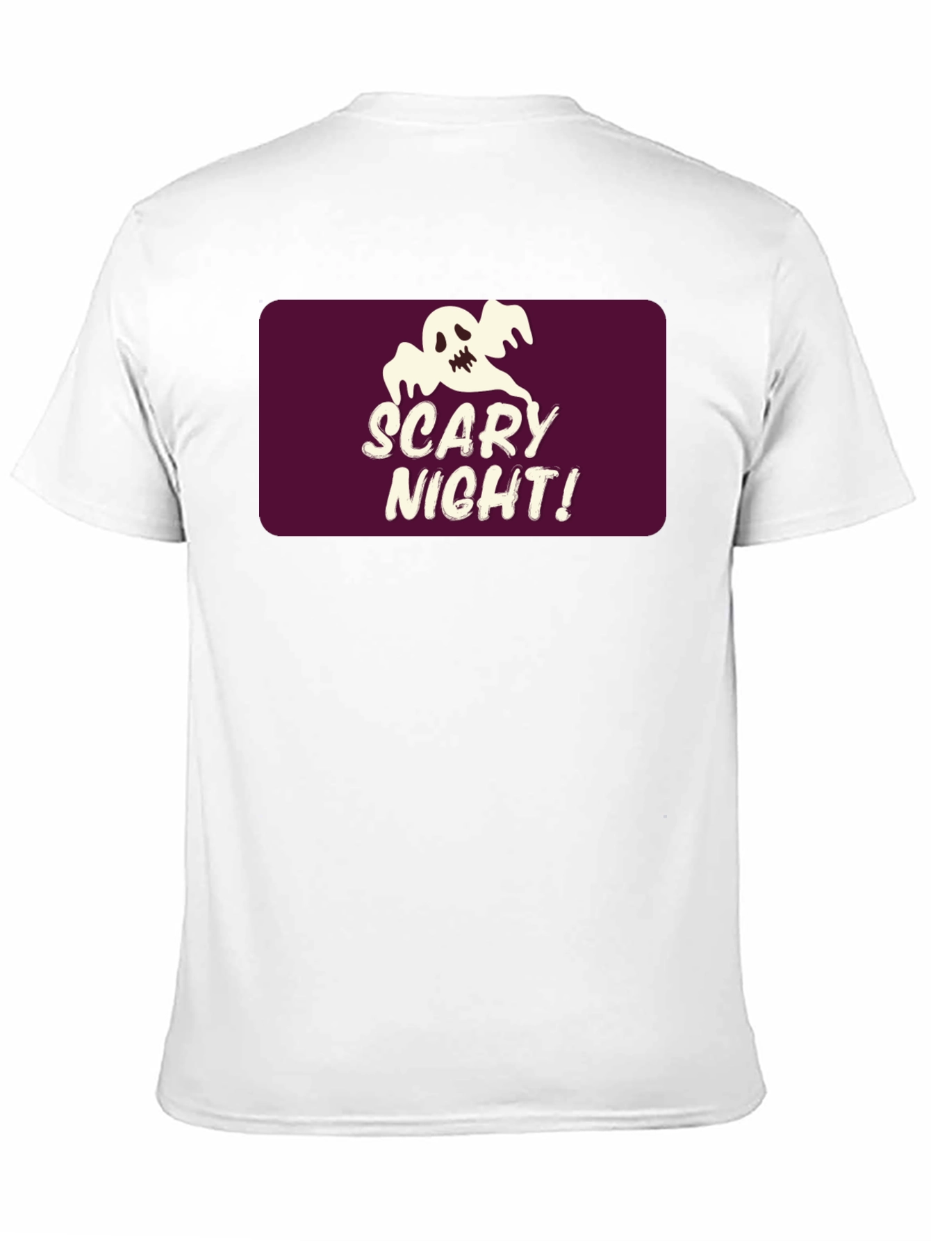 Scary Night Halloween T-Shirt - Ghost Graphic Tee