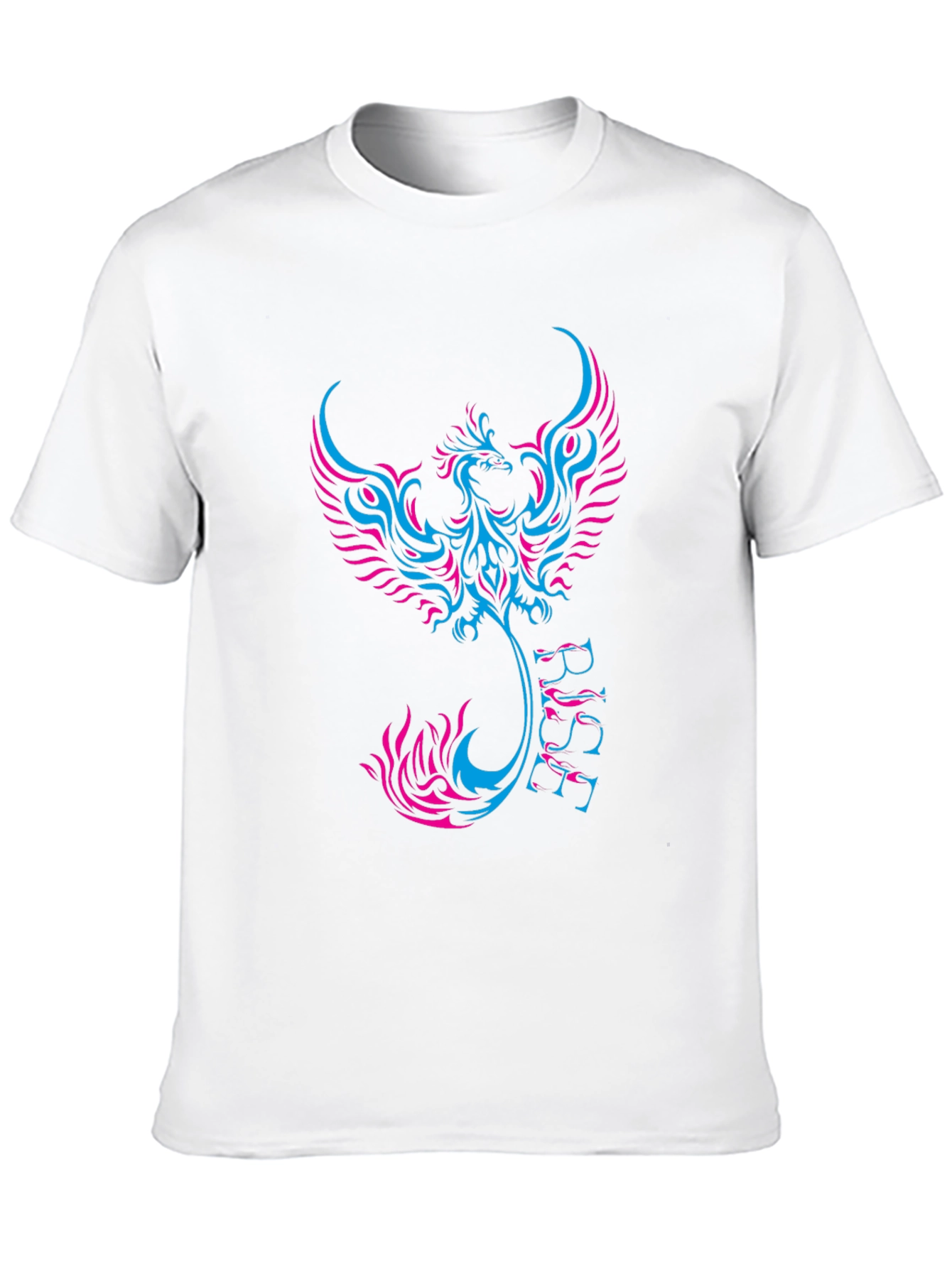 Phoenix Rise Graphic Black Tee