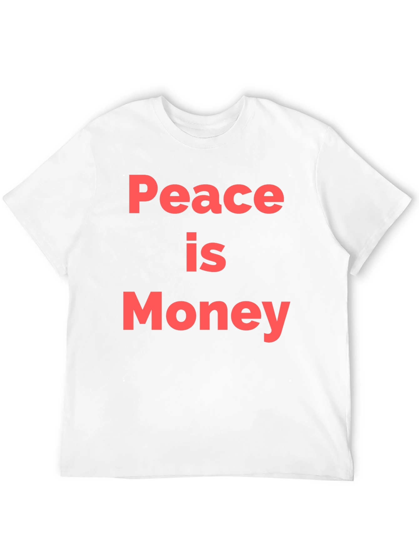 Peace is Money Graphic T-Shirt
