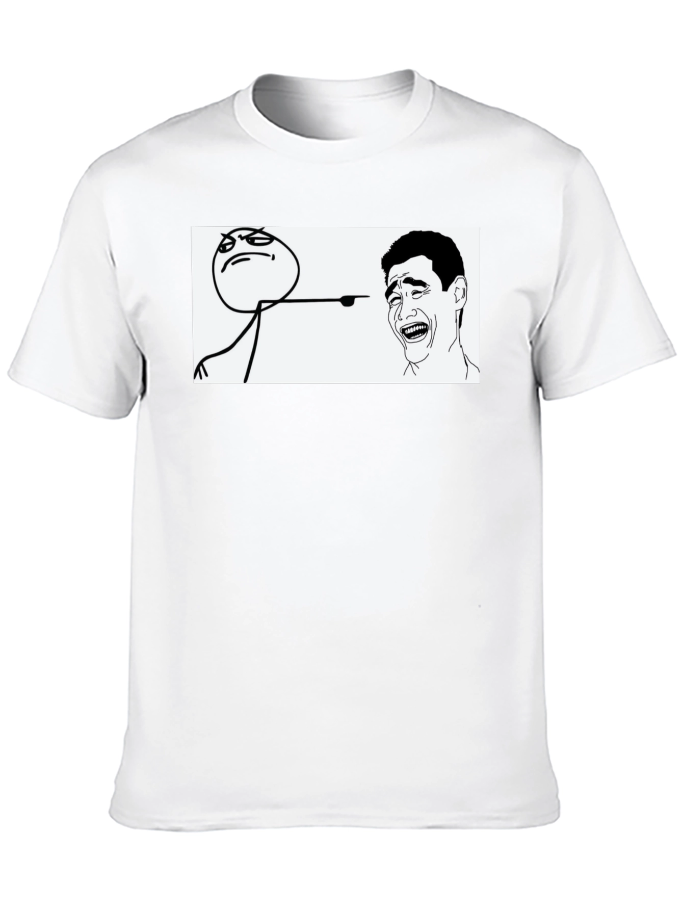 Meme Graphic T-Shirt - Black Casual Tee