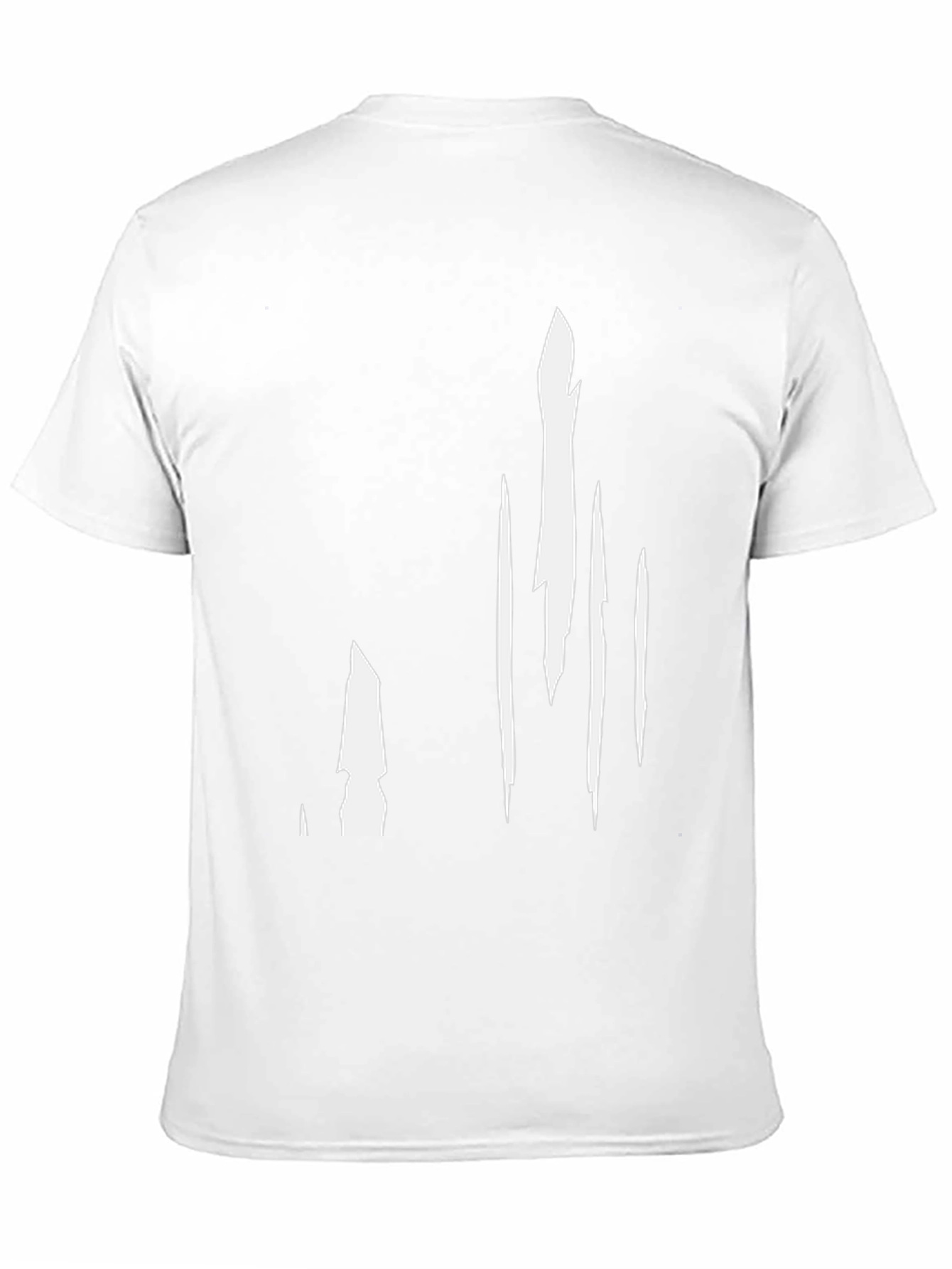 Modern Abstract Black Graphic Tee