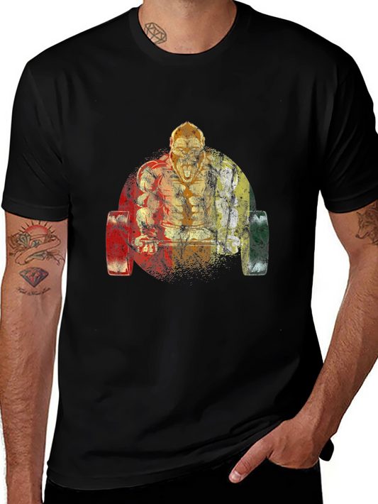 Gorilla Barbell Graphic Tee - Black