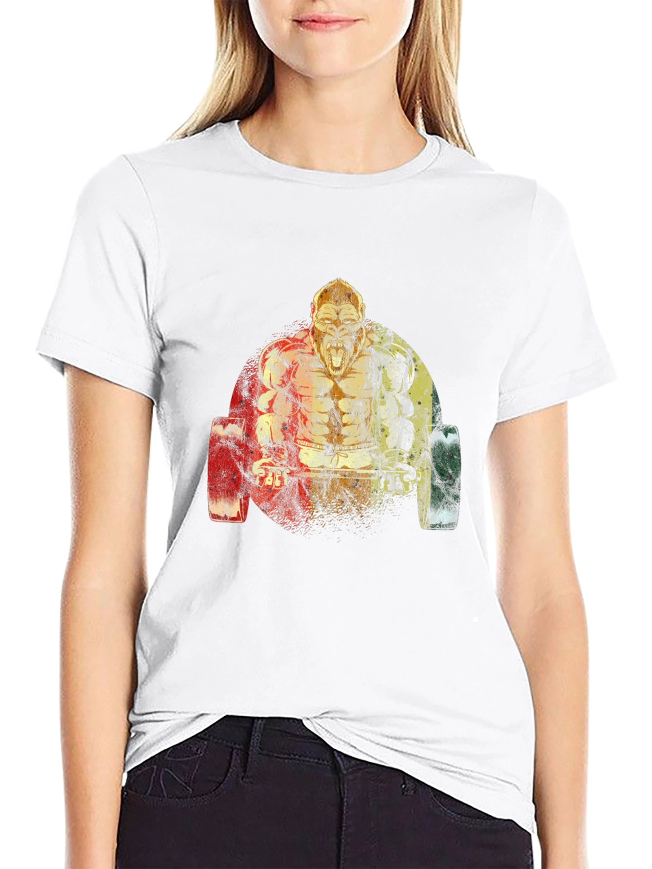 Gorilla Barbell Graphic Tee - Black