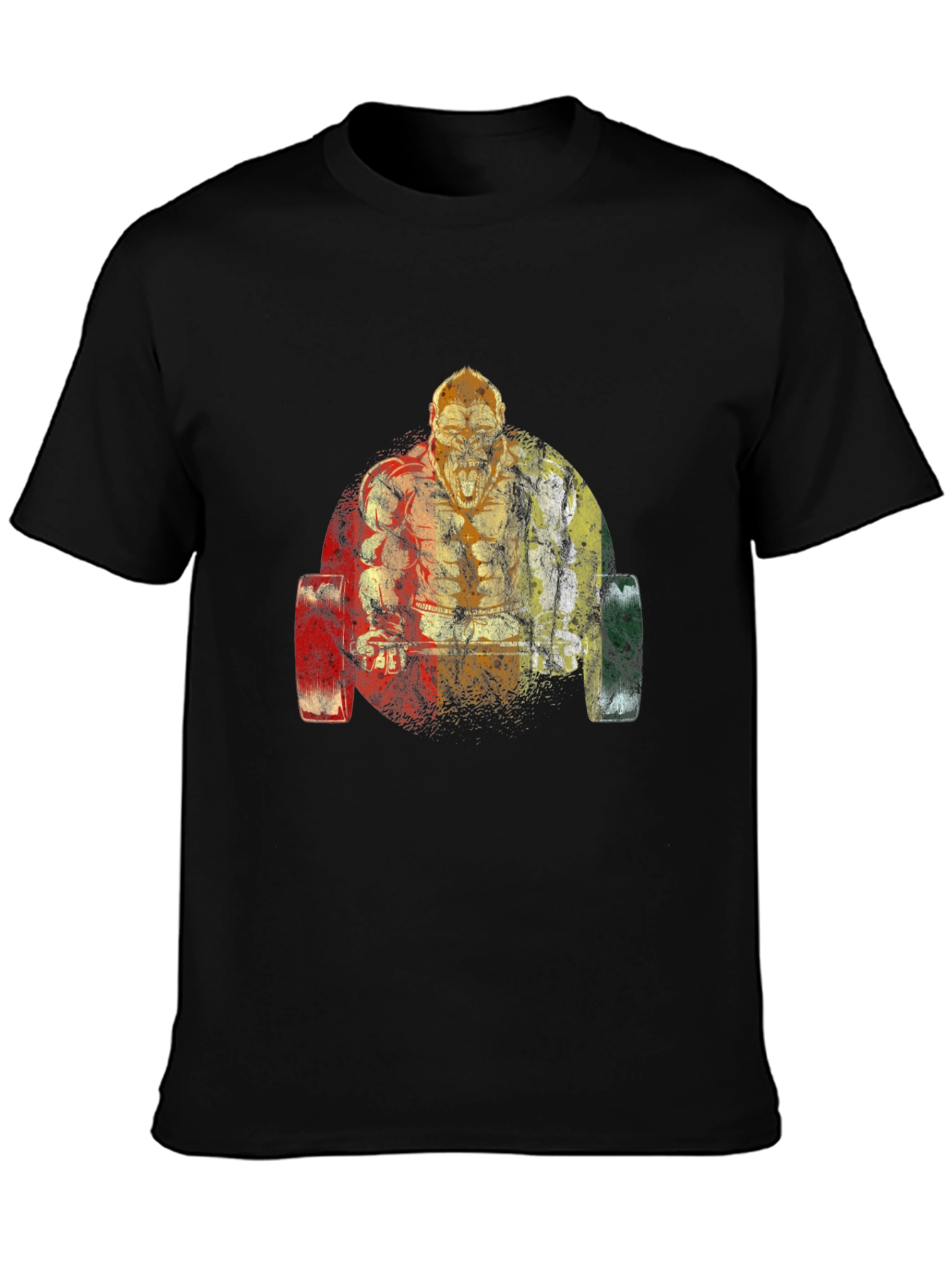 Gorilla Barbell Graphic Tee - Black