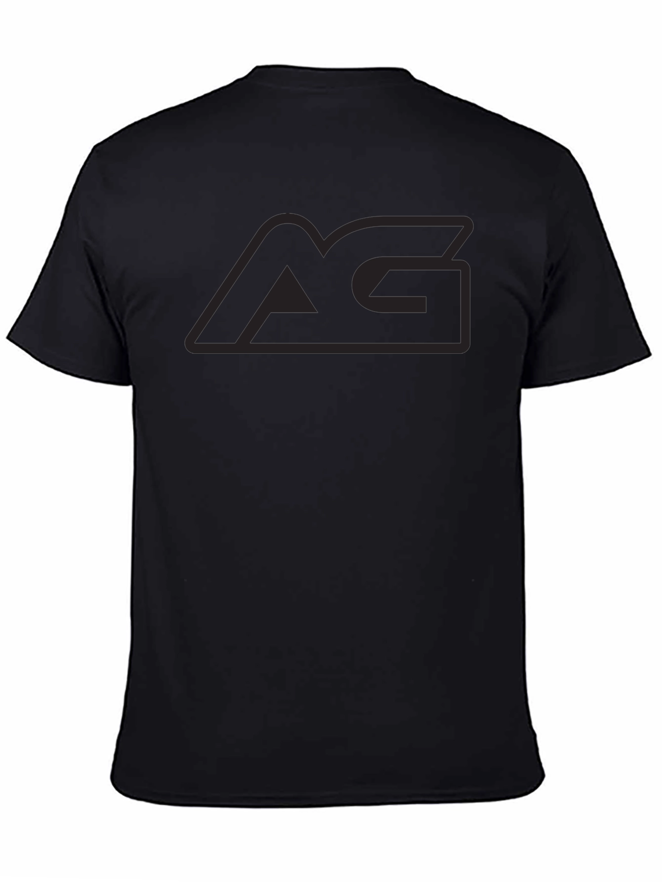 AG Logo Black T-Shirt - Stylish & Comfortable