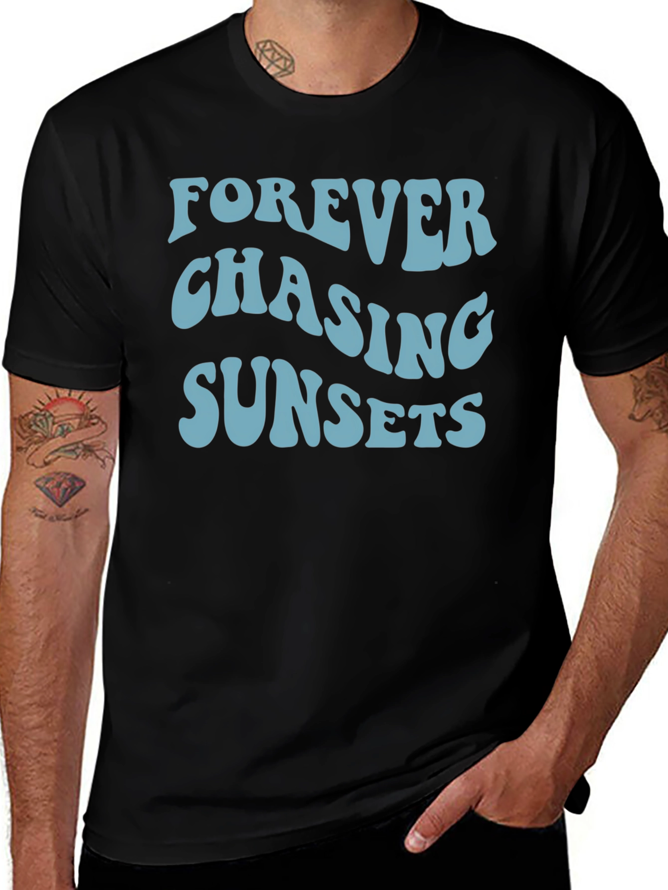 Forever Chasing Sunsets Graphic Tee