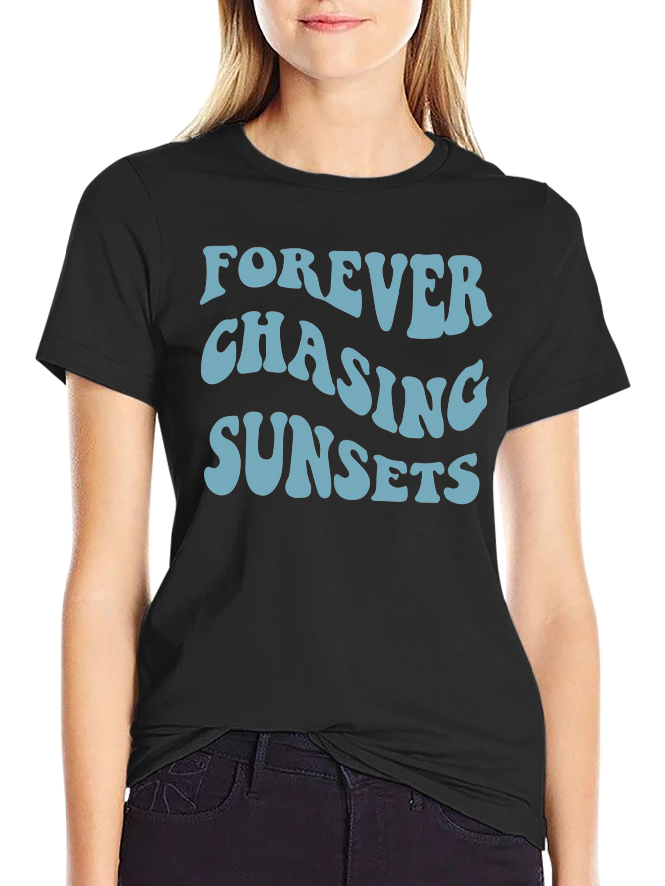 Forever Chasing Sunsets Graphic Tee