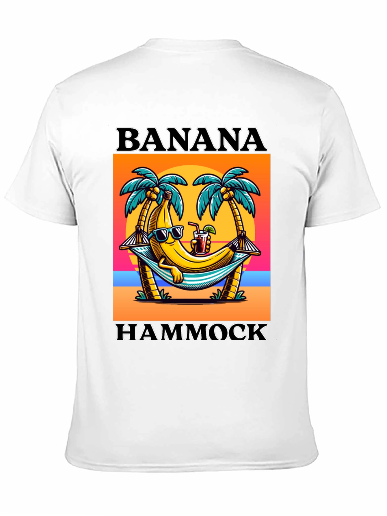 Banana Hammock T-Shirt - Tropical Summer Vibes!
