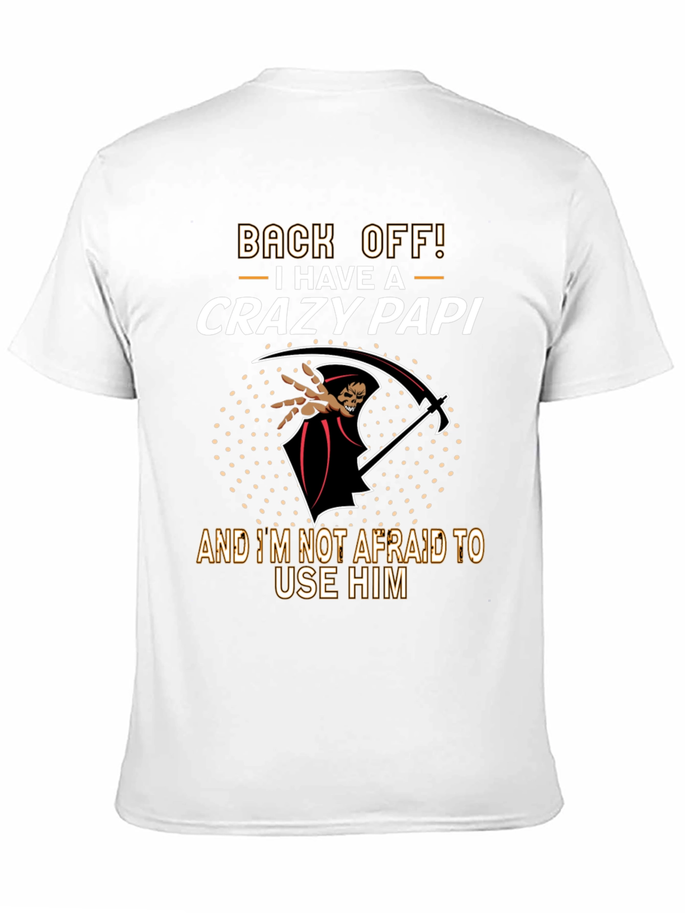 Crazy Papi Graphic Tee - Back Off T-Shirt