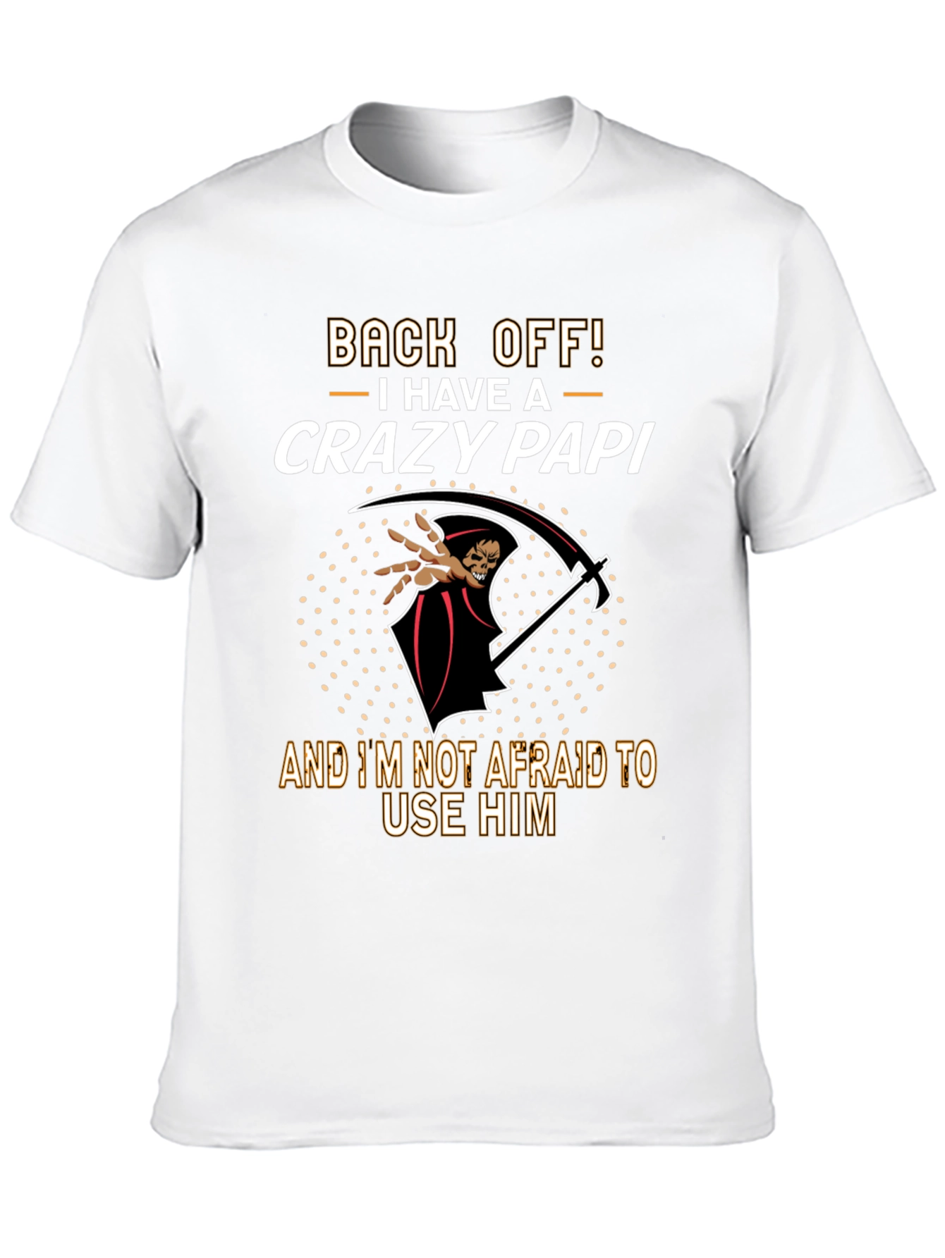 Crazy Papi Graphic Tee - Back Off T-Shirt