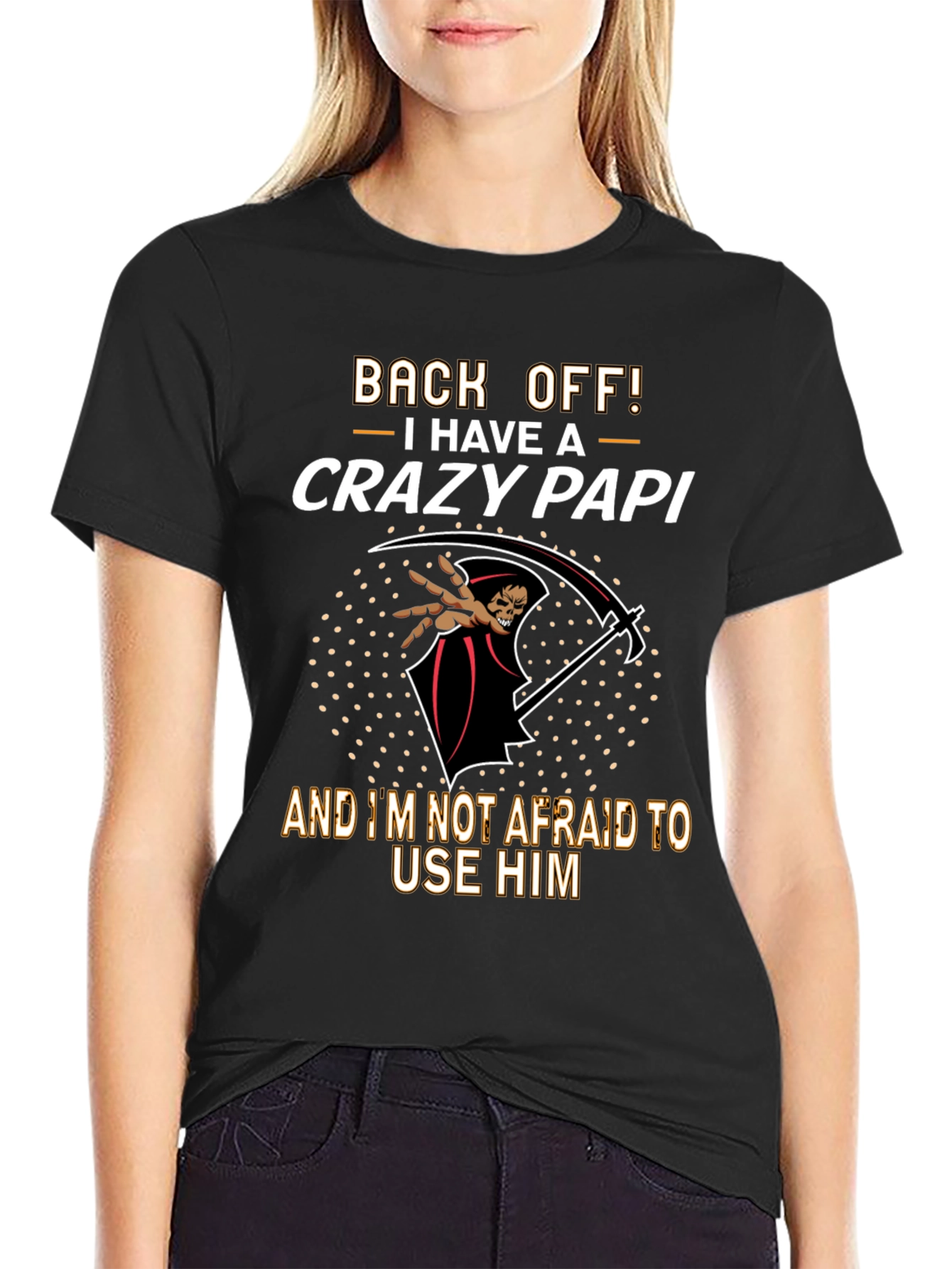 Crazy Papi Graphic Tee - Back Off T-Shirt