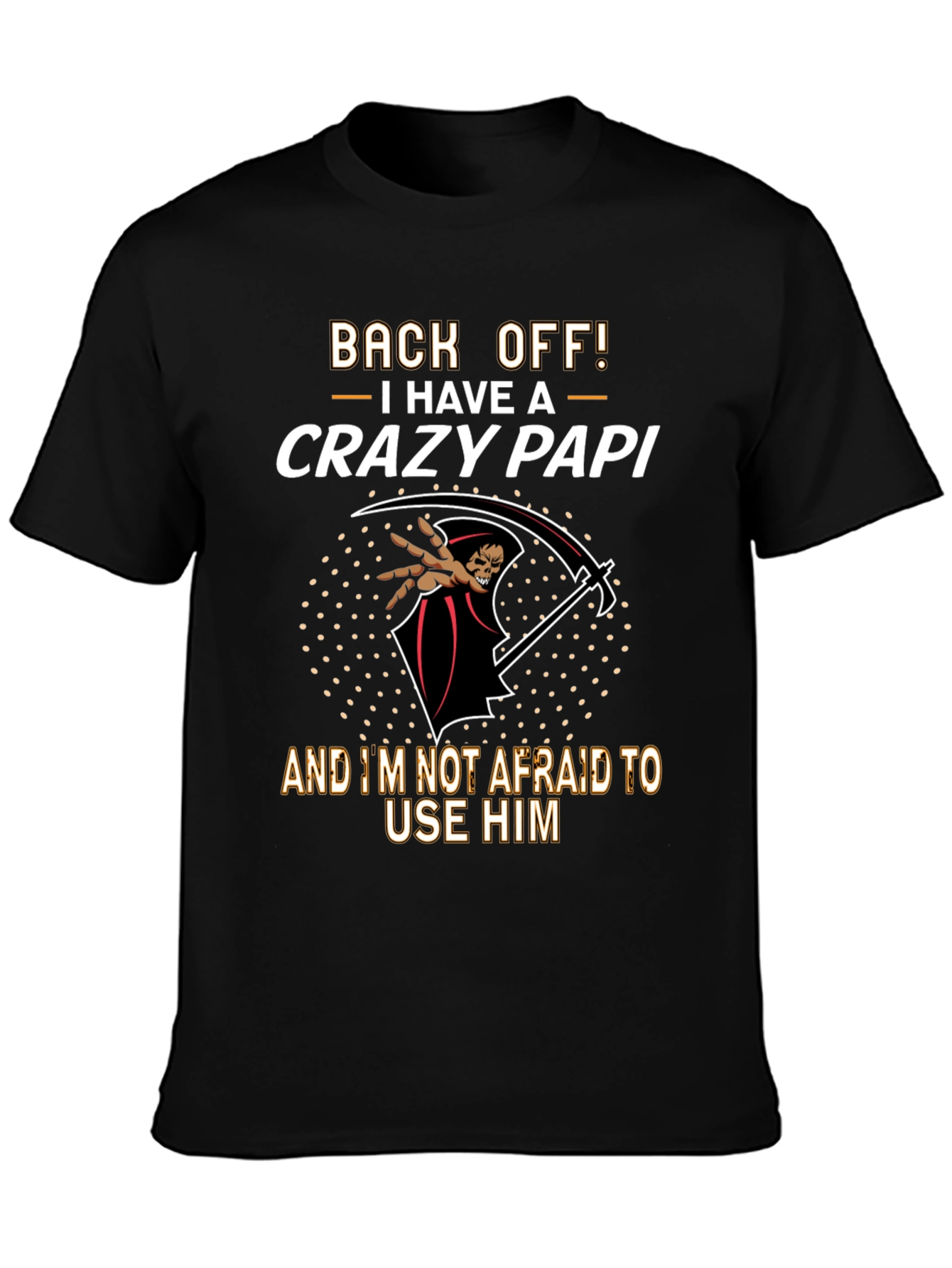 Crazy Papi Graphic Tee - Back Off T-Shirt