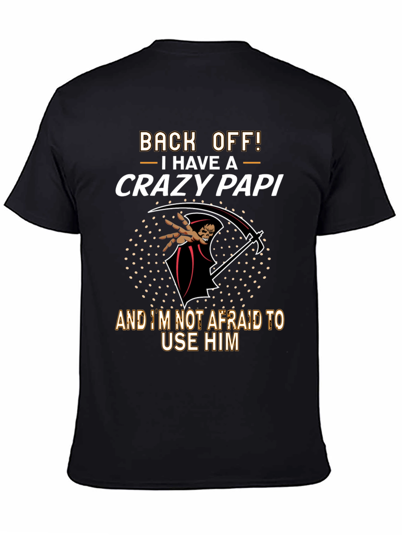 Crazy Papi Graphic Tee - Back Off T-Shirt