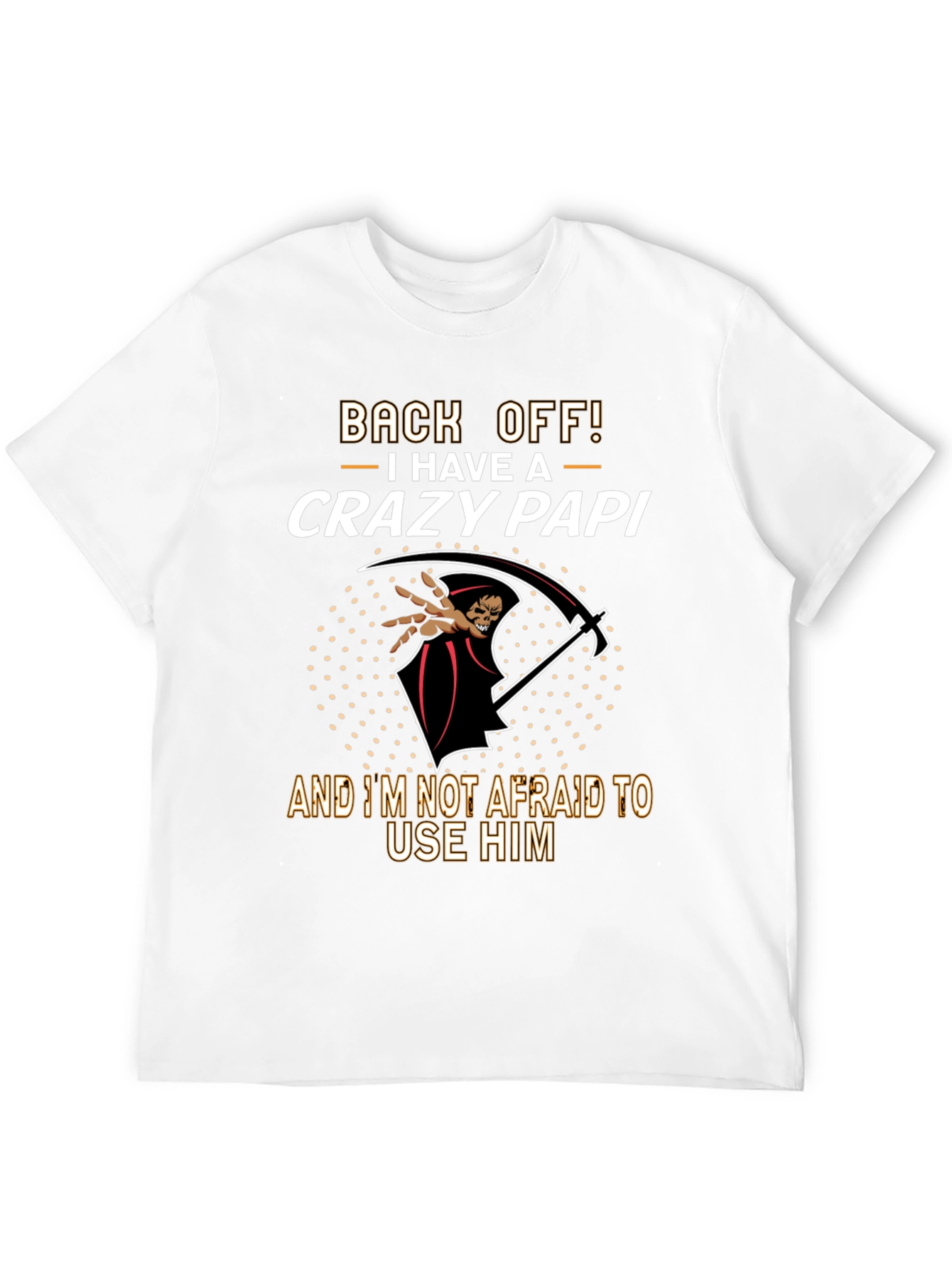Crazy Papi Graphic Tee - Back Off T-Shirt